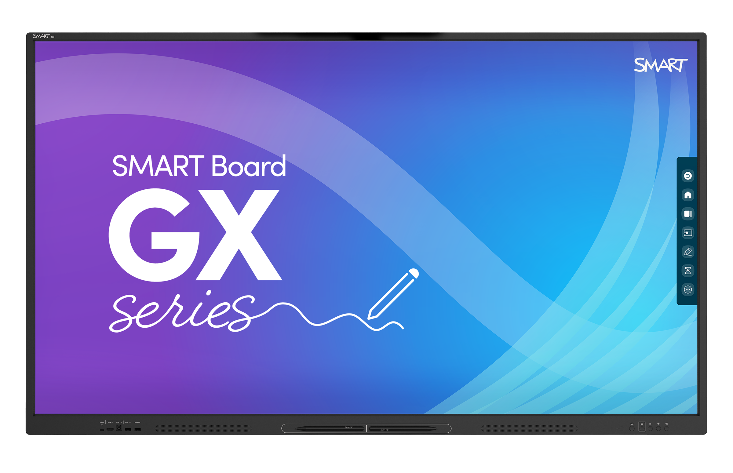 Display - Tabla interactiva SMART Board® GX186-V2,86'', Android 11 upgrade ulterior Android13 eligibil cu PNRAS/PNRR